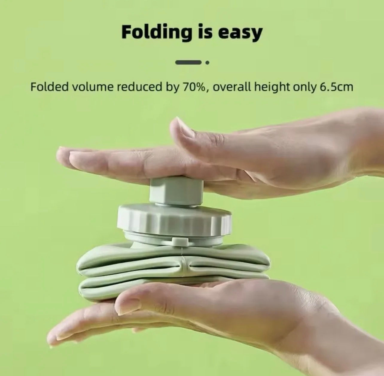 600ml Foldable Silicone Water Bottle – UltraSlim, Leak-Proof & Lightweight – Portable & Collapsible