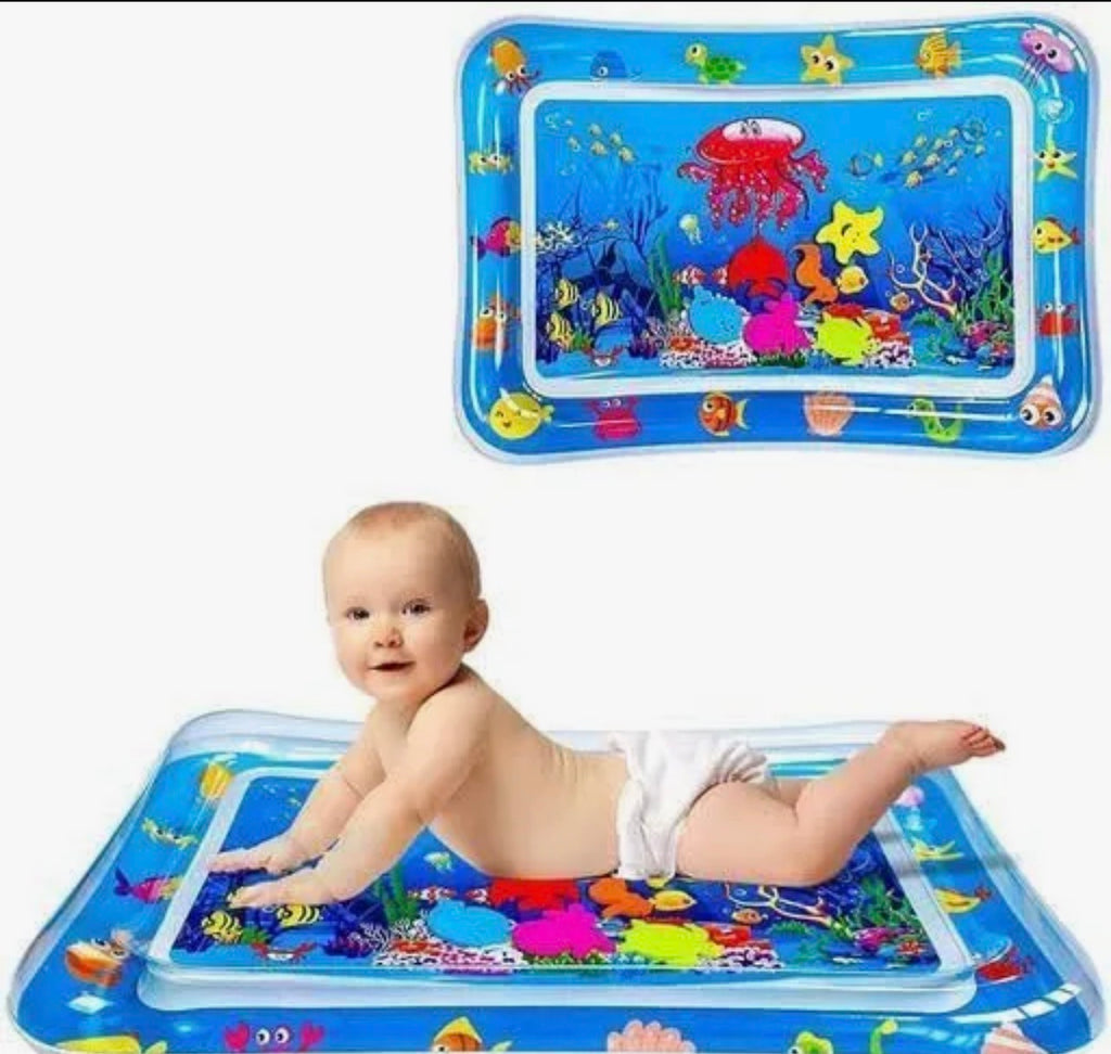Baby Water Play Mat Inflatable Tummy Time premium mat