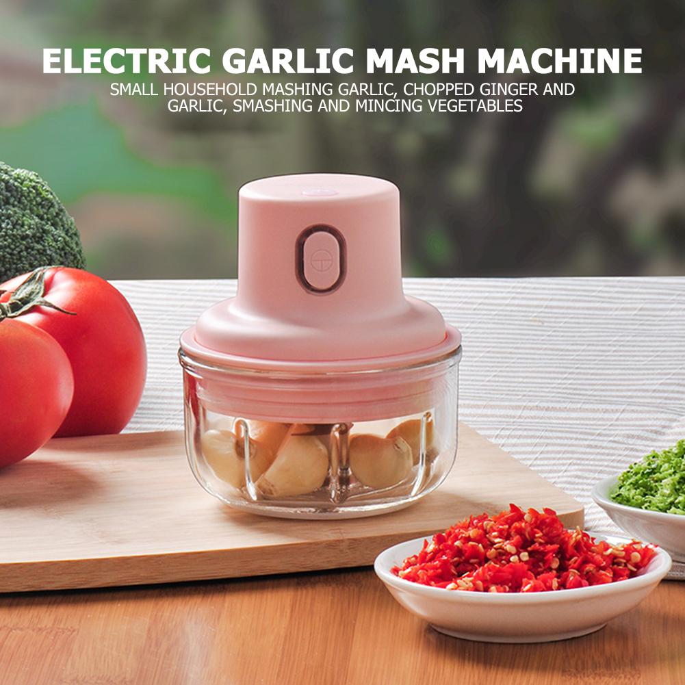 Single Jar Chopper 100 ml + 250 ml Rechargeable and Wireless Double Bowl Chopper Shopcify